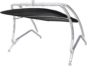 Reborn Wakeboard Tower Bimini PRO1350 – Black, UV Resistant, 5-Year No Fade Guarantee