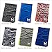 Mission Lite-Knit Cooling Towel Instant Evaporative Cooling, Lightweight Knit Fabric, Cools Instantly when Wet, UPF 50 Sun Protection, Yoga, Golf, Gym, Neck, 10” x 33”- Royal Space Dye