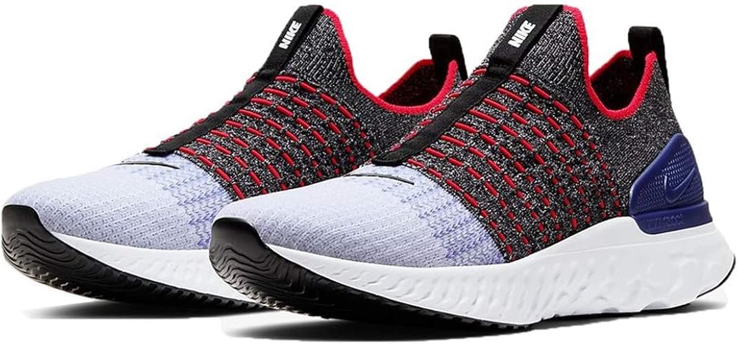 Amazon ナイキ Nike リアクトファントムラン フライニット 2 React Phantomrun Fk 2 ブラック レッド グリーンスパーク ホワイト Cj0277 002 ナイキジャパン正規品 Nike ナイキ ランニング