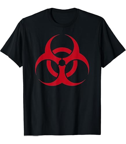 Amazon.com: Biohazard T-Shirt : Clothing, Shoes & Jewelry