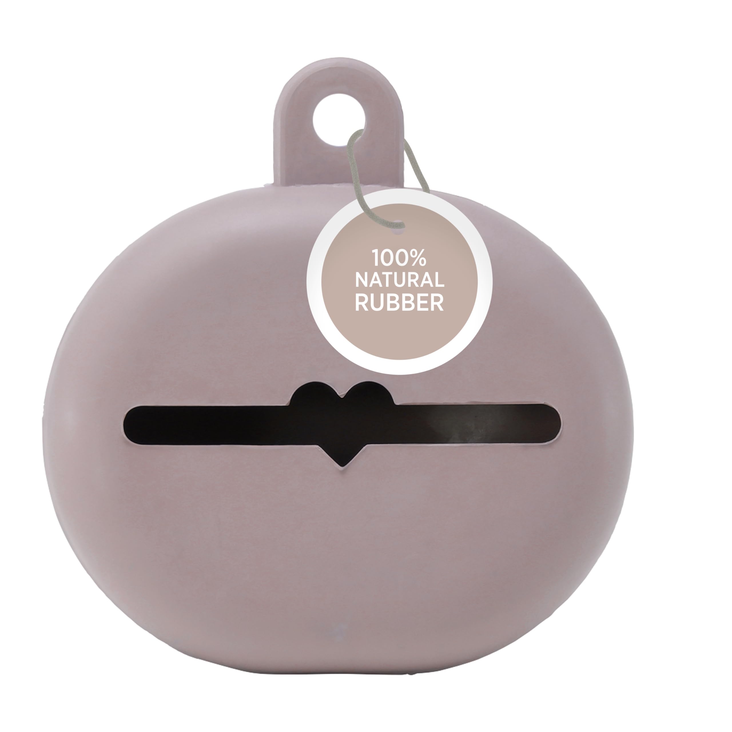 HEVEA Dummy Case Made of 100% Natural Rubber - Hygienic Soother Steriliser Box, Portable Pacifier Storage for Babies, Practical Danish Design Dummy Holder (Tan Beige) — image 1