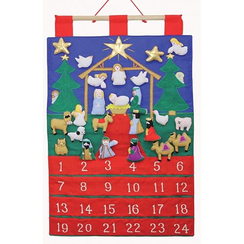 Tidings of Joy Fabric Advent Calendar (Countdown to Christmas)