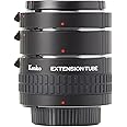 Kenko 2042 Extension Tube Set DG Nikon Extension Ring Set 36 mm Black
