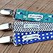 Pacifier Clip Boy, Girl (3 Pack) Ziggy Baby 2-Sided Design Pacifier Holder