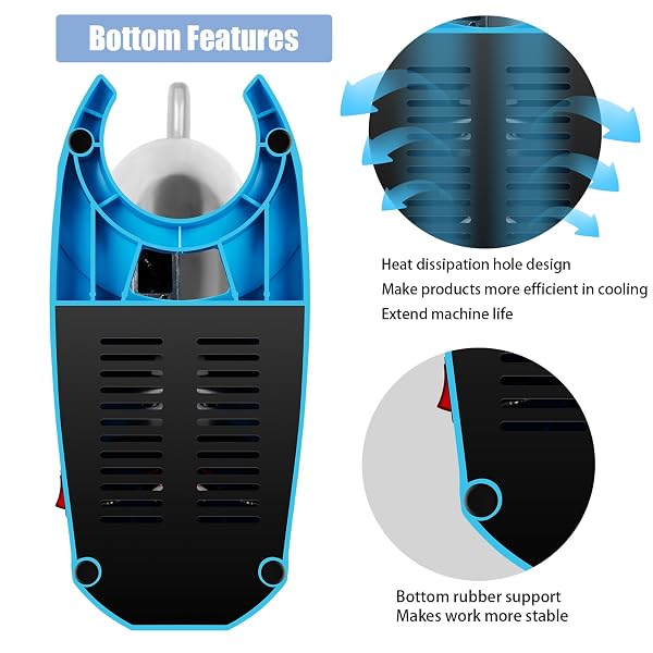 INSELY 4-BLADES ELECTRIC ICE SHAVER MACHINE, 200LBS/HR ICE CRUSHER WITH ICE TRAY FOR HOME AND COMMERCIAL USE (BLUE)