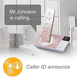 AT&T CL82257 DECT 6.0 2-Handset Cordless Phone for