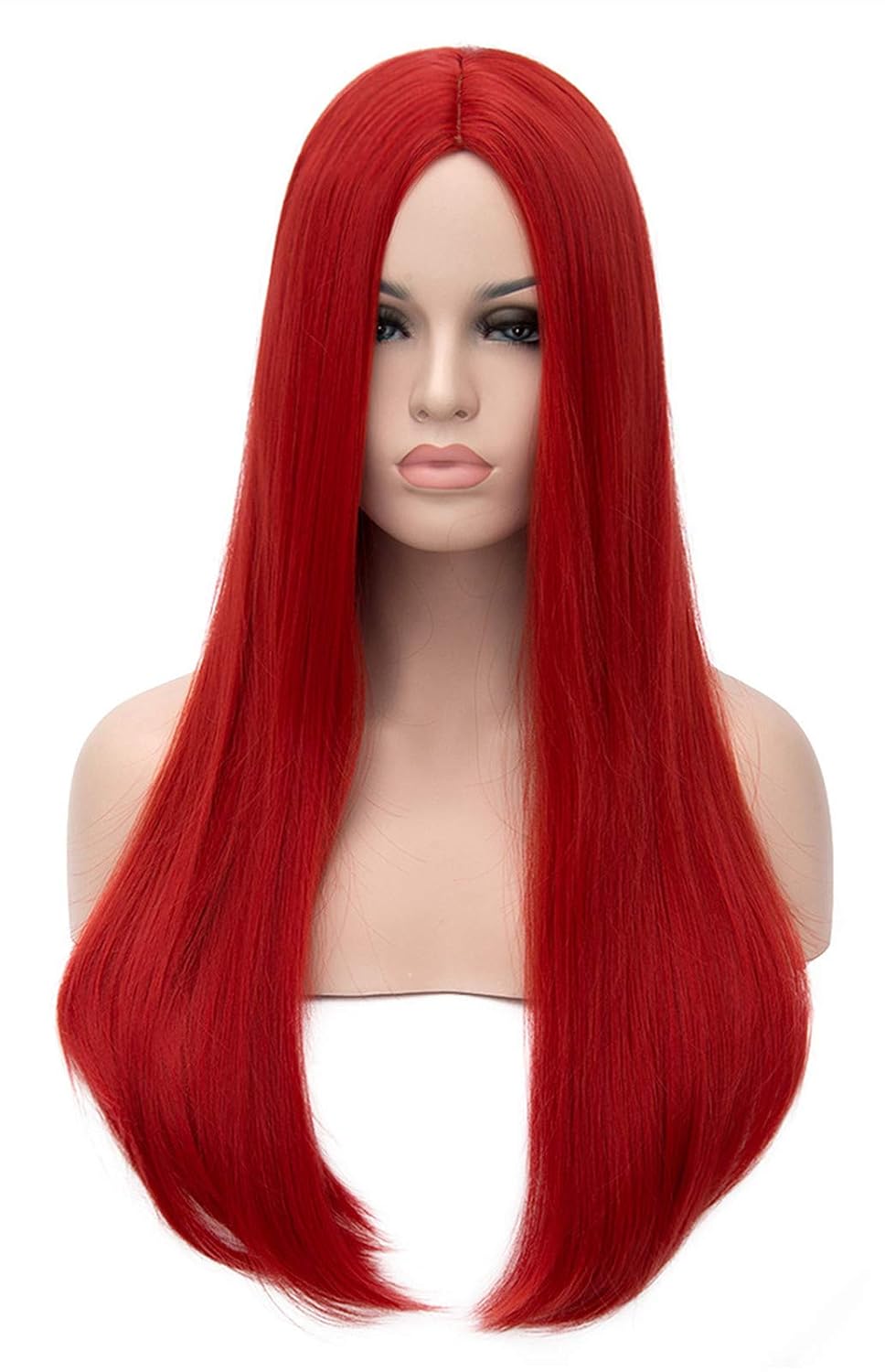 Red: Mersi Long Red Wigs For Women 
