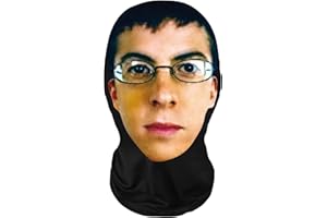 GENERIC Realistic Face Mask - Breathable Mesh Adult Cosplay Mask for Halloween Parties,for walter white mask