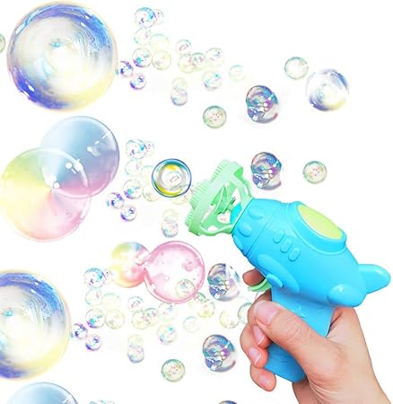 Amazon 2本 シャボン玉製造機 バブルマシン モード 子供 おもちゃ 泡製造機 お風呂 ピクニック キャンプ 誕生日 シャボン玉セット おもちゃ