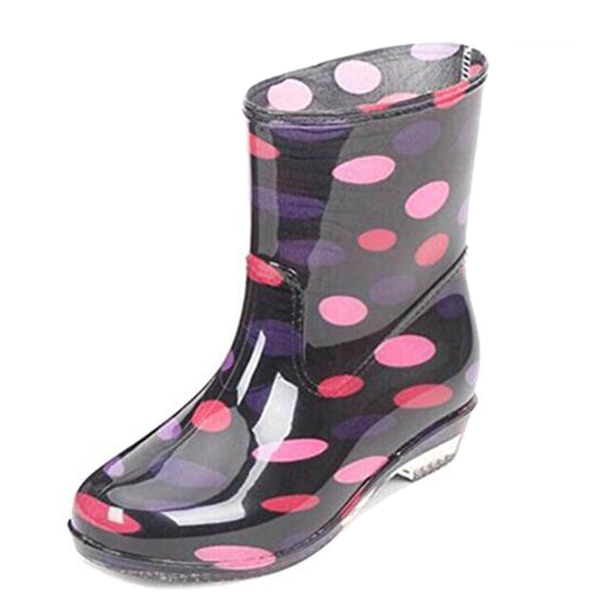 cute ankle rain boots