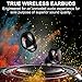 Wireless Earbuds Bluetooth 5.0 Earbuds, TWS Earphones in-Ear with Charging Case, Noise Canceling Wireless Headphones for Sports, Deep Bass Easy-Pairing 20H Playtime IPX7 Waterproof