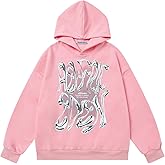 Aelfric Eden Womens Hoodies Oversized Graphic Hoodies Unisex Y2k Heavyweight Hoodie Pullover Trendy
