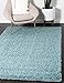 Unique Loom Solid Shag Collection Area Rug (4' 1
