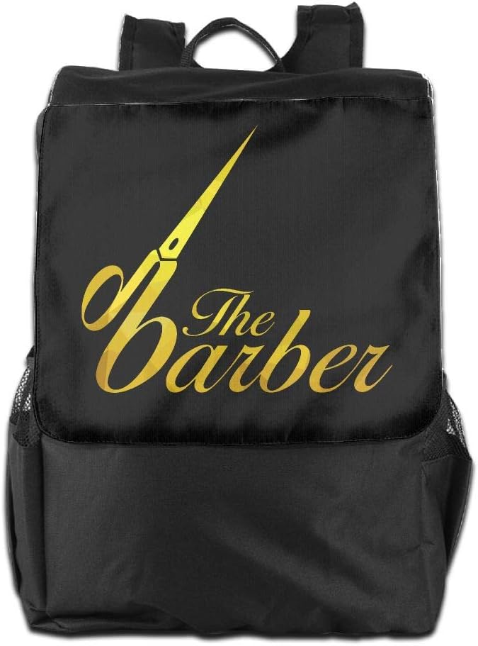 Louise Morrison The Barber Hairdresser Women Men Laptop Travel Backpack College School Bookbag