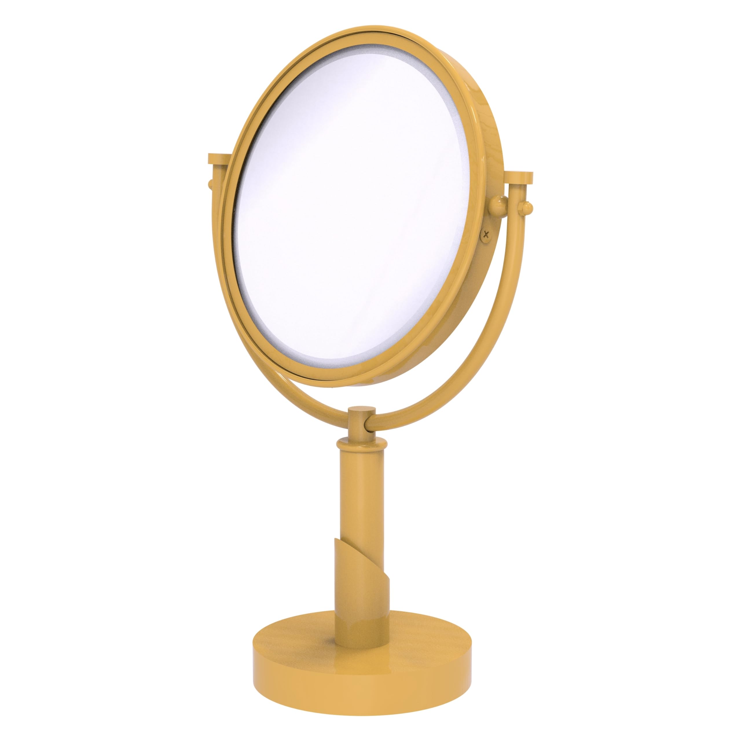 Photo 1 of Allied Brass TR-4/2X-SGL Tribecca Collection 8 Inch Vanity Top Make-Up Mirror 2X Magnification, Spanish Gold