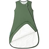 PurComfy Supersoft Sleep Sack 1.0 TOG, Premium Bamboo Viscose Baby Sleeping Bag 2-Way Zipper Sleep Sack Baby Wearable Blanket