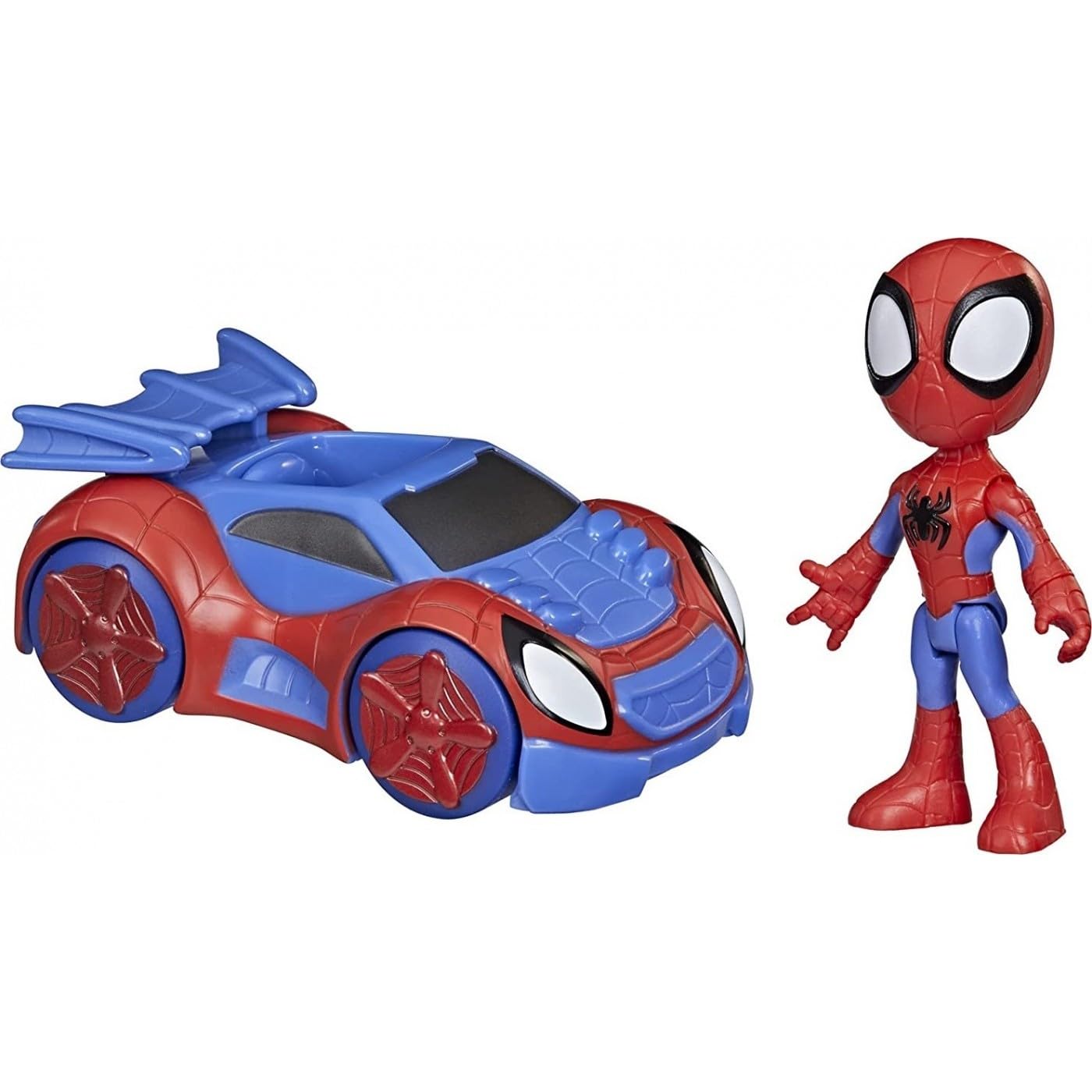 Spidey and his Amazing Friends Hasbro Marvel Spidey Action Figure and Web-Crawler Vehicle, for Children Aged 3 And Up, Multicolor, F1940