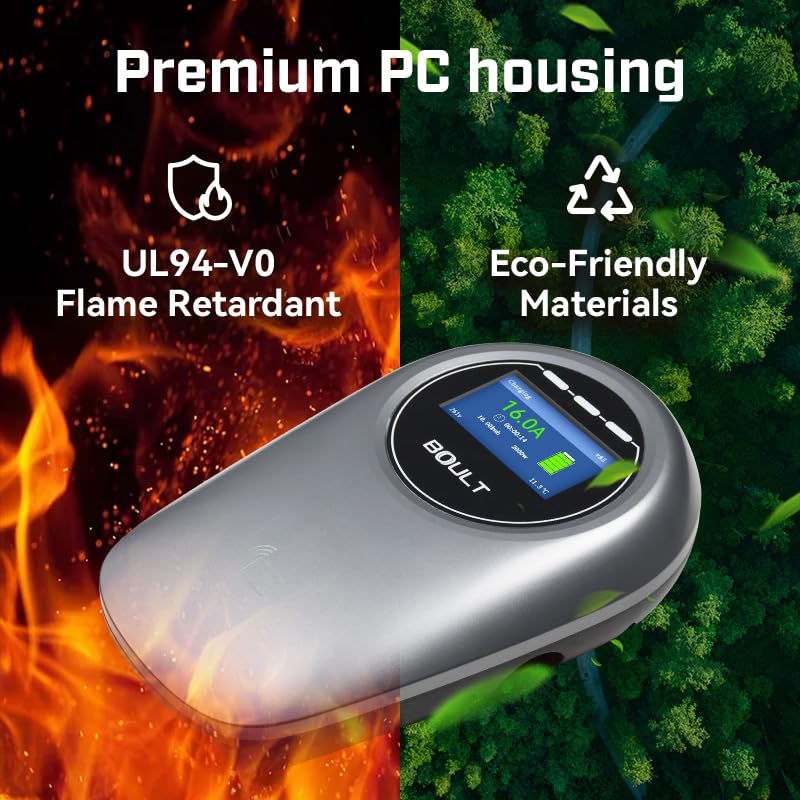 Wallbox EV Charger | Type 2, 11kW, 3-Phase, 16A | IP65 Rated | Smart WiFi Control | RFID Access | 5m Cable | For GCC EVs Like like: Tesla, Mercedes, BYD, Audi & More