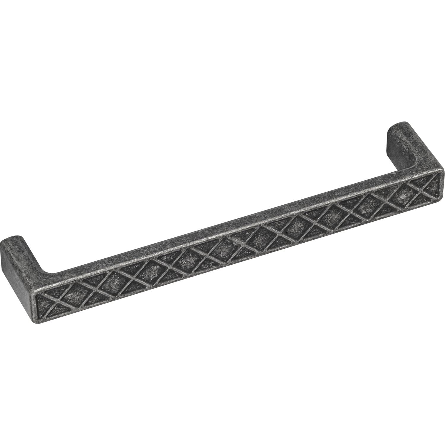 Furnipart Wafer LA160 Square Furniture Handle for Furniture Antique Antique Die-Cast Zinc Grey Antique