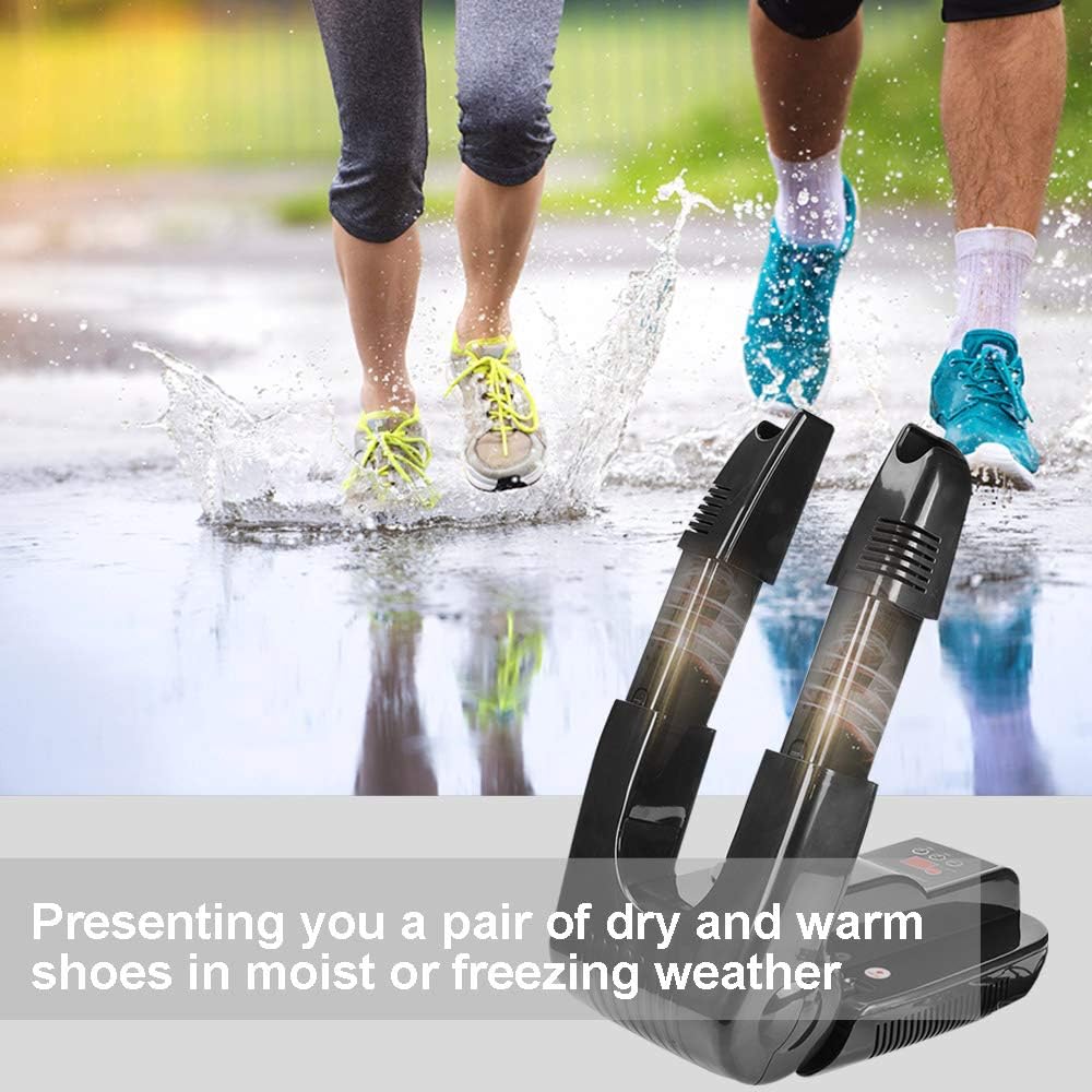 [Smart Version] Boots and Shoes Dryer and Warmer with Timer, Reservation Functions, Portable Footware Heater Folding (110V): Shoes