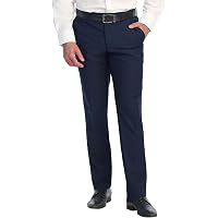 IZOD Men's Performance Stretch Straight Dress Pant,(Sea Navy, 34W x 34L) at  Amazon Men's Clothing store