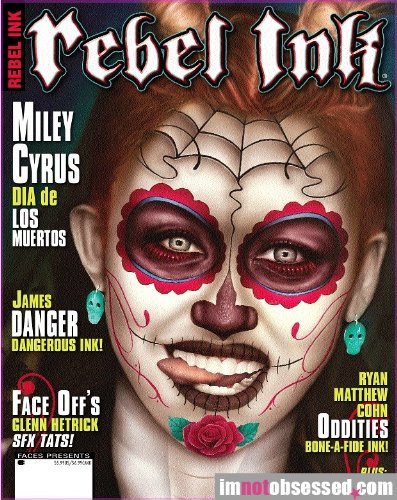 Rebel Ink Magazine (Nov 2013) Miley Cyrus