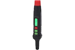 Cufaee HT62 Digital Temperature Humidity Pen, Portable Mini Thermometer Hygrometer, Temperature Humidity Dew Point Tester