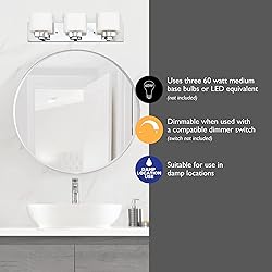 Design House 587469 Dove Creek Vanity Light