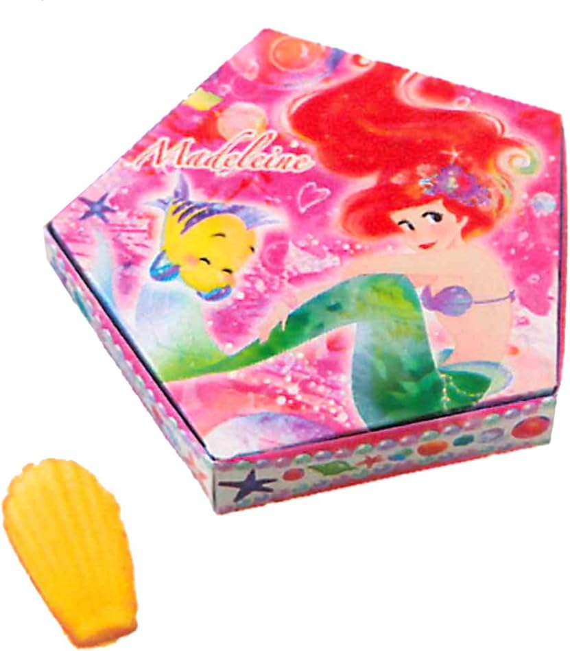Amazon Co Jp アリエル マドレーヌ お菓子 ビビット ピンク 赤 ディズニー お菓子 お土産 プリンセス リトルマーメイド ディズニーリゾート限定 おもちゃ