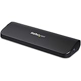 StarTech.com USB 3.0 Docking Station with HDMI and DVI/VGA - Dual Monitor - Universal Laptop Dock - Mac and Windows Compatibl