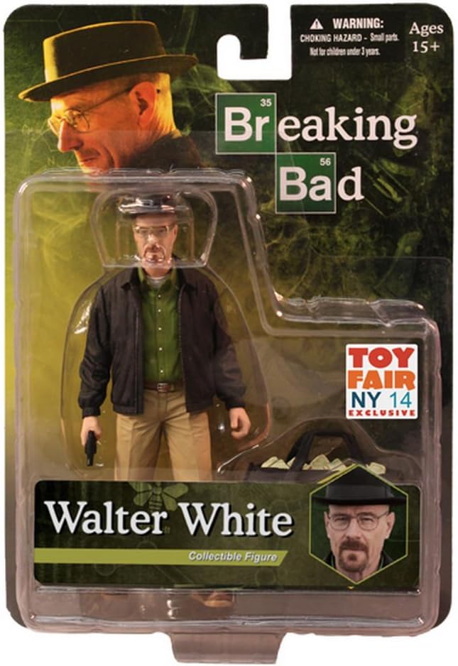 Mezco Toyz Breaking Bad Exclusive 6 Inch Action Figure Heisenberg [Walter White GREEN Shirt] by Breaking Bad