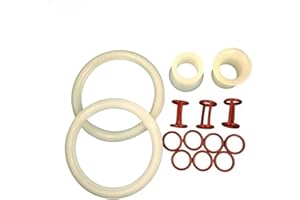 Spare Part Ice Cream Silicone Seal Ring and Tube Components, Compatible with ZM-168, Soft Serve Ice Cream Maker Fittings ﻿