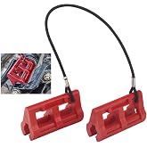 4" Steer Stop Outboard Hydraulic Steering Lock for Outboard Motor Trailering/Transport 1 Pair Red