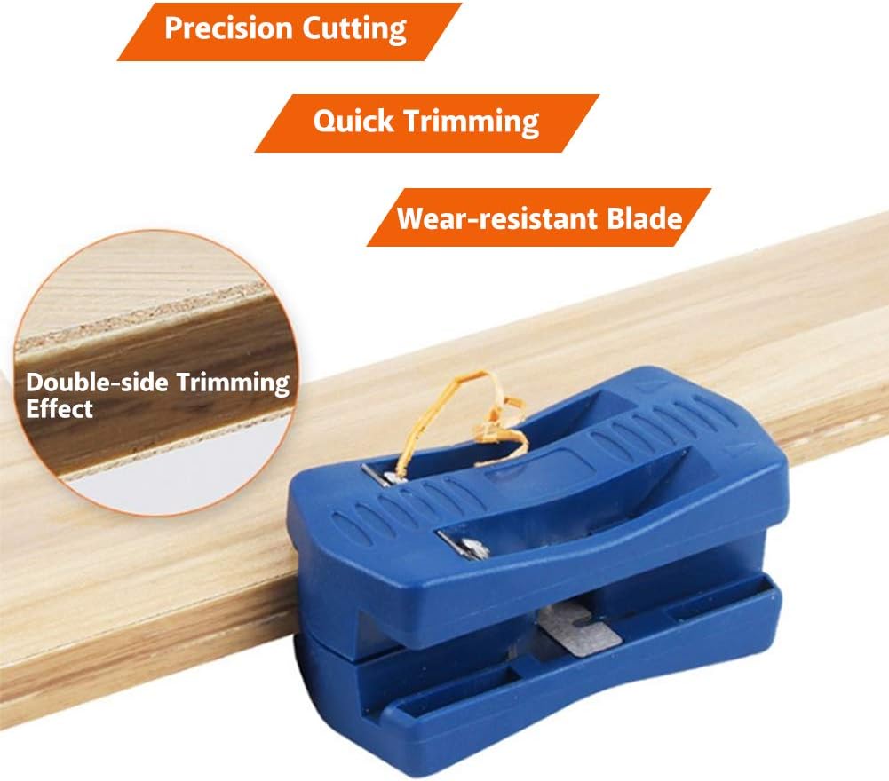 Zerodis Wood Banding Machine Trimmer Tool Set including Carbon Steel Blade for Head and Tail Trimming Cutting Woodworking Tool Cabinet Making Carpenter Professional Cutter Device - Image 5