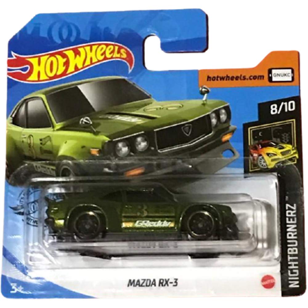 Hot Wheels Mazda RX-3 Nightburnerz 8/10 (243/250) 2020 Short Card