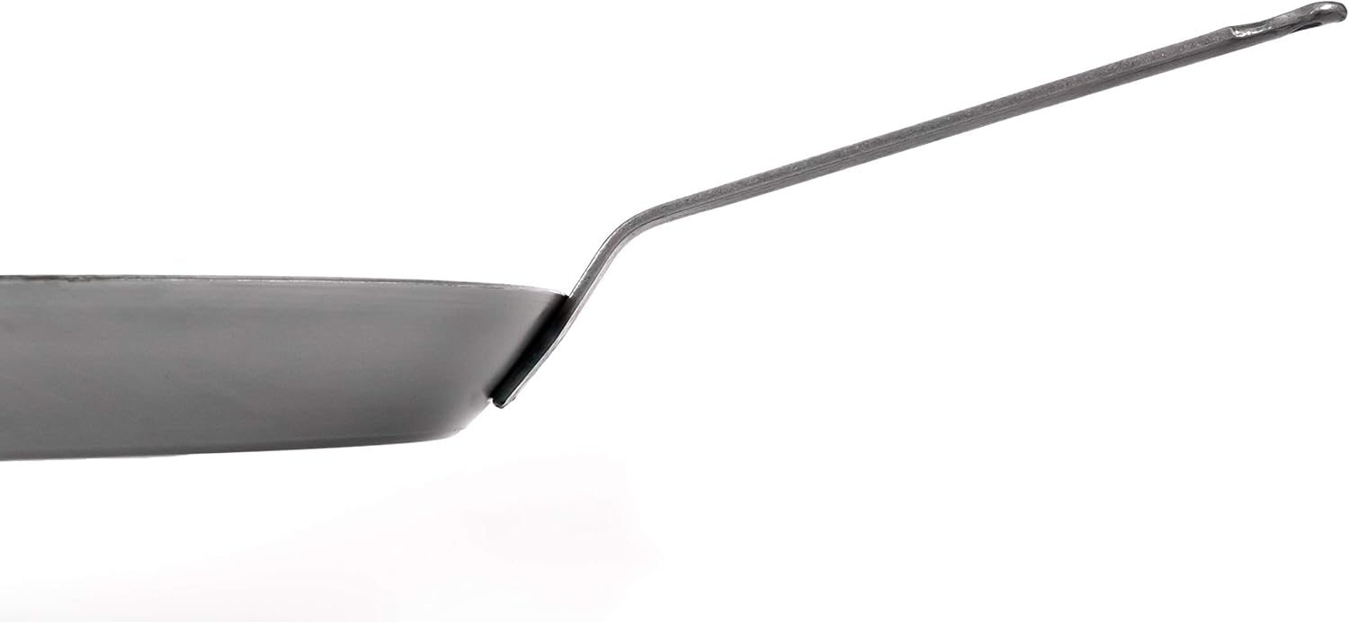 Matfer Bourgeat Black Steel Round Fry Pan, 11 7/8": Skillets: Kitchen & Dining