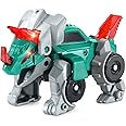 VTech Switch and Go Hatch and Roaaar Egg Triceratops Race Car Green
