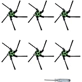 PELLYDA 6 Pack Side Brushes,Replacement Parts for IRobot Roomba S9 (9150) S9+ S9 Plus (9550) S Series Vacuum Cleaner (6 Edge-Sweeping side brushes)