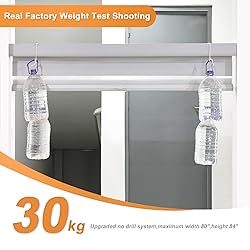 Persilux No Drill No Tool Zebra Blinds Dual Layer