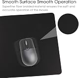 HIHUHEN Gaming Mouse Pad 900x400x3mm XXL Non-Slip Rubber Base Black view 5