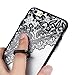 iPhone 6S Plus Case, iPhone 6 Plus Case Cover with Screen Protector 360 Degree Rotating Ring Stander Kickstand Shockproof TPU Frame PC Back Bumper Shell Floral Slim-Fit Protective Skin by Badalink