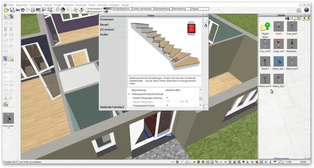 Plan7architekt Pro 2019 Profi 2d 3d Cad Hausplaner Software