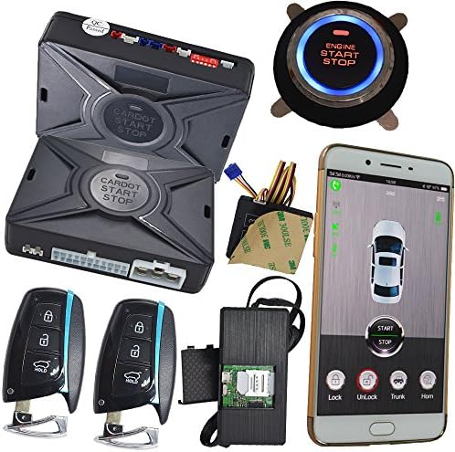 Google Maps Gps Car Tracking System GSM Mobile App Control The Car Central Lock Start Stop