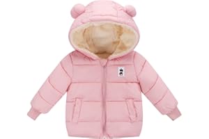 Srkrando Baby Jacket Toddler Girl Winter Clothes Newborn Puffer Infant Boy Snow Coats 4T