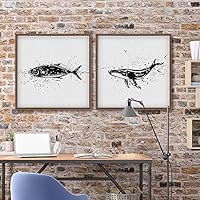 Framed Canvas Wall Art Dreamscape Canvas Prints Home Artwork Decoration for Living Room,Bedroom - 16