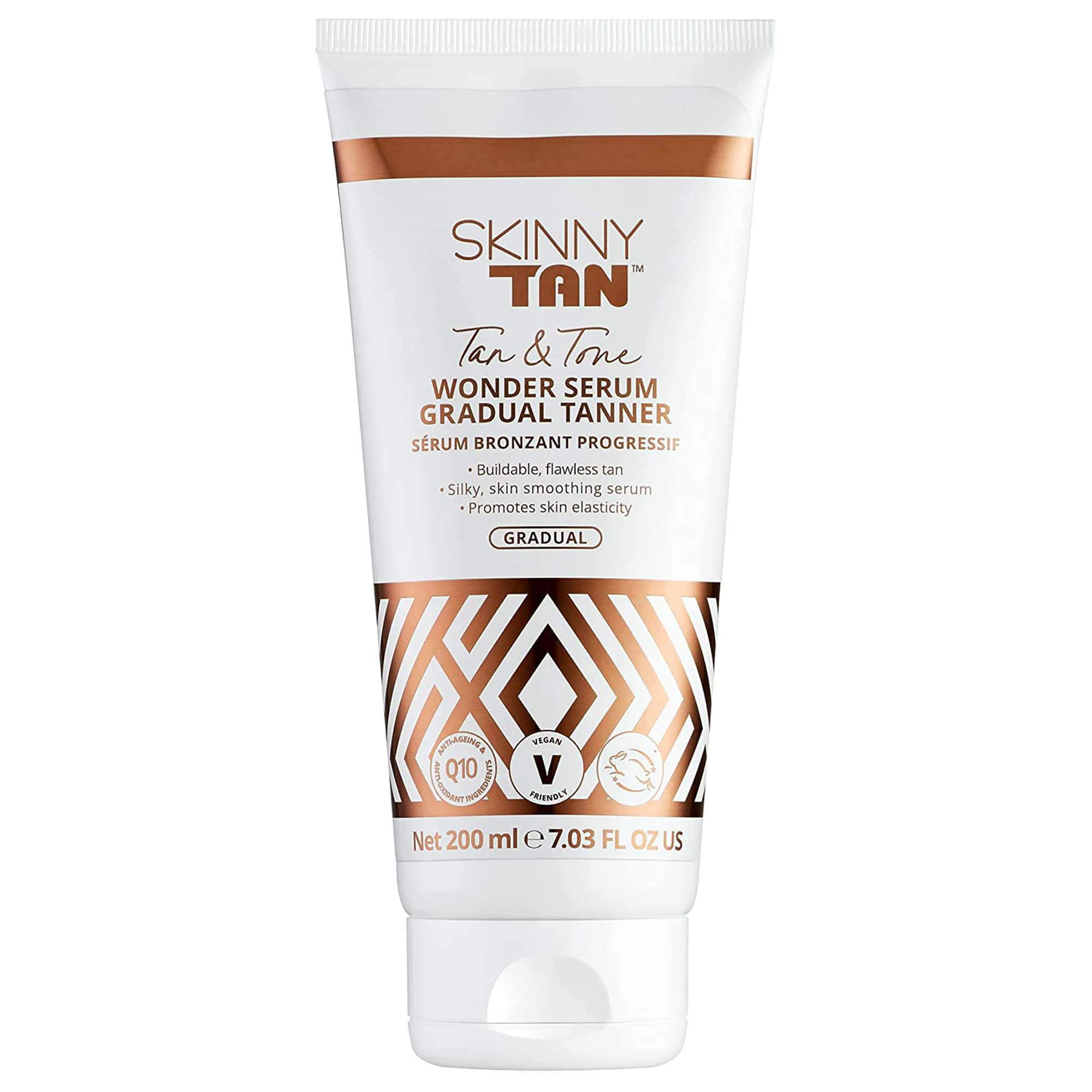 Skinny Tan Tan & Tone Wonder Serum Gradual Tanner 200ml