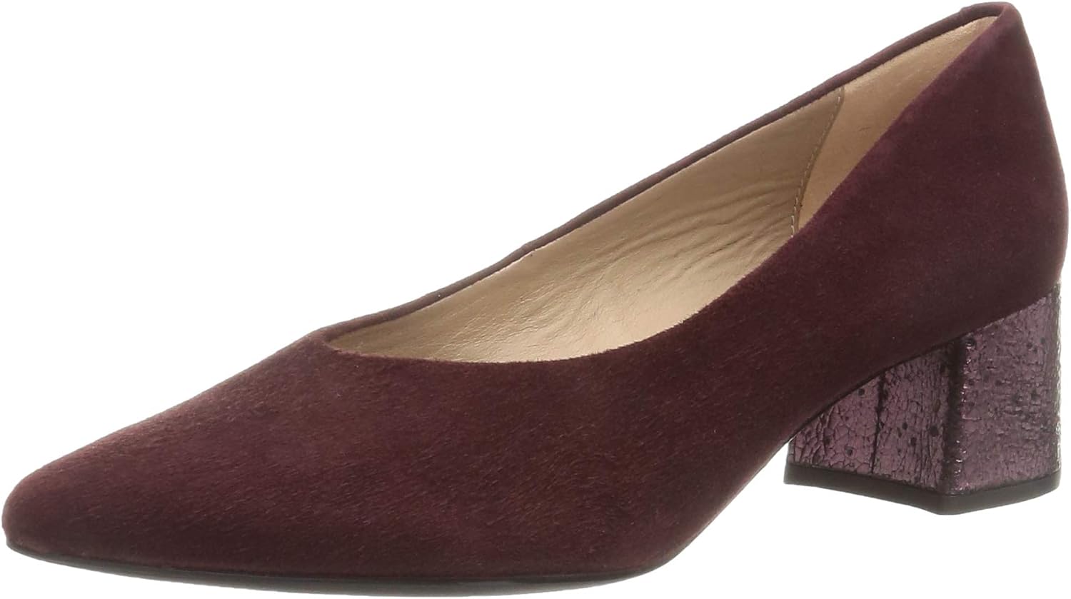 【ウニサ】プレーンポインテッドパンプス レディース JICHI_KS_SAT ボルドー