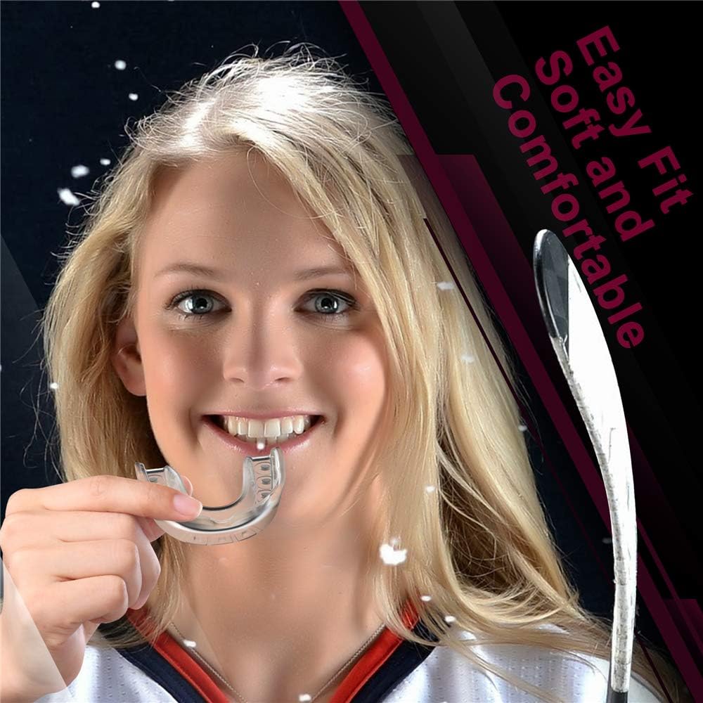 Mouth Guard Sports Youth Football Mouthguard Moldable Kids Adults Mouthpiece Teeth Protective Braces Bite Guards EVA BPA Free for MMA Boxing Lacrosse Hockey Wrestling Basketball Mouth Guard (3 Pack) : Sports & Outdoors