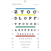 NOYOC Eye Chart, Upgraded Snellen Eye Chart for Eye Exams 10 Feet, 14x8 in | Snellen Chart 10 Ft, Near Vision Test Chart, Plastic, Low Vision Wall Chart, Metal Eyelet, Kids Gifts Wall Decoration