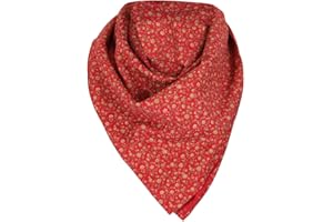 Historical Emporium Men's Cotton Western Neckerchief 33"x33" Square, Large Cowboy Wild Rag Scarf